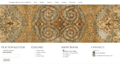 Desktop Screenshot of antiquerugsandcarpets.com